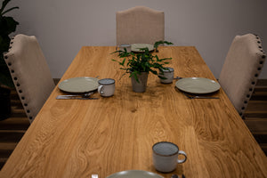 Natural White Oak Table