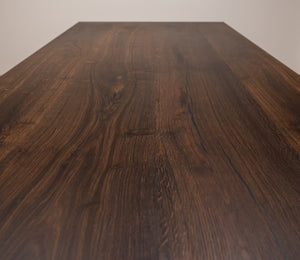 Smoked White Oak Table
