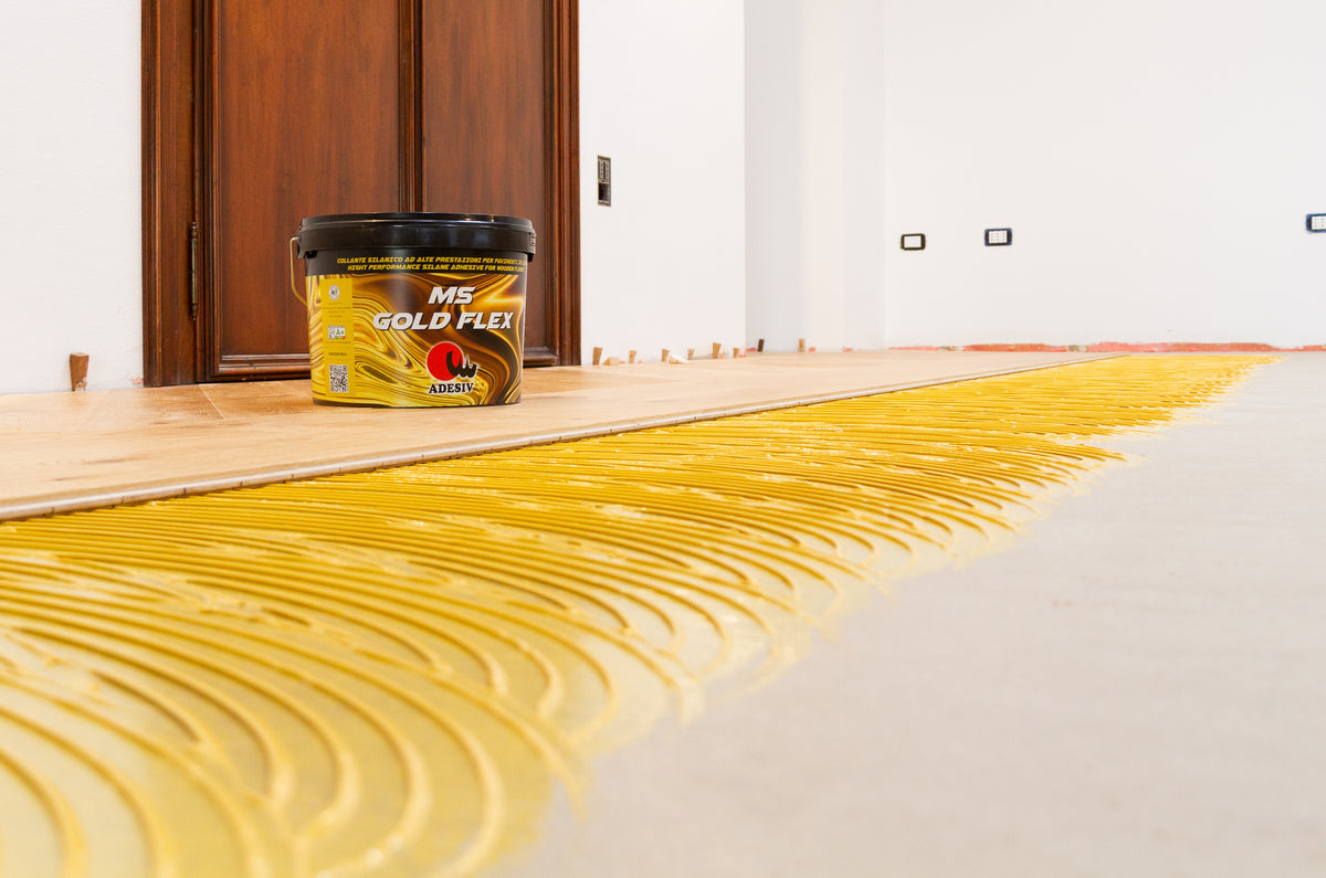 MS Gold Flex- Hardwood Floor Adhesive