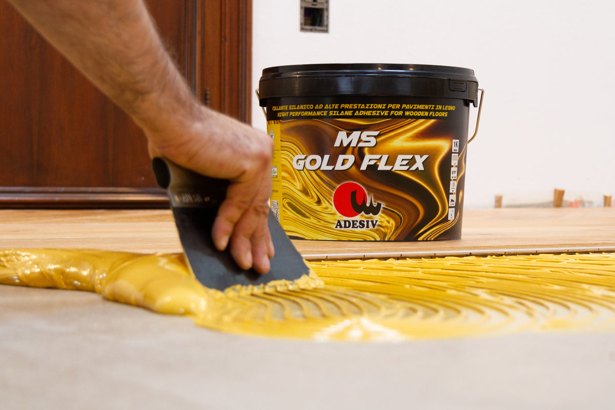 MS Gold Flex- Hardwood Floor Adhesive