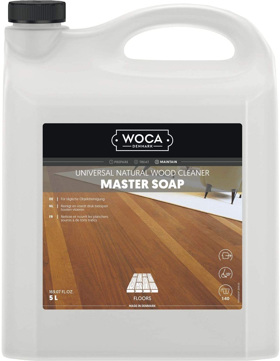 Woca Master Soap- 5L Natural