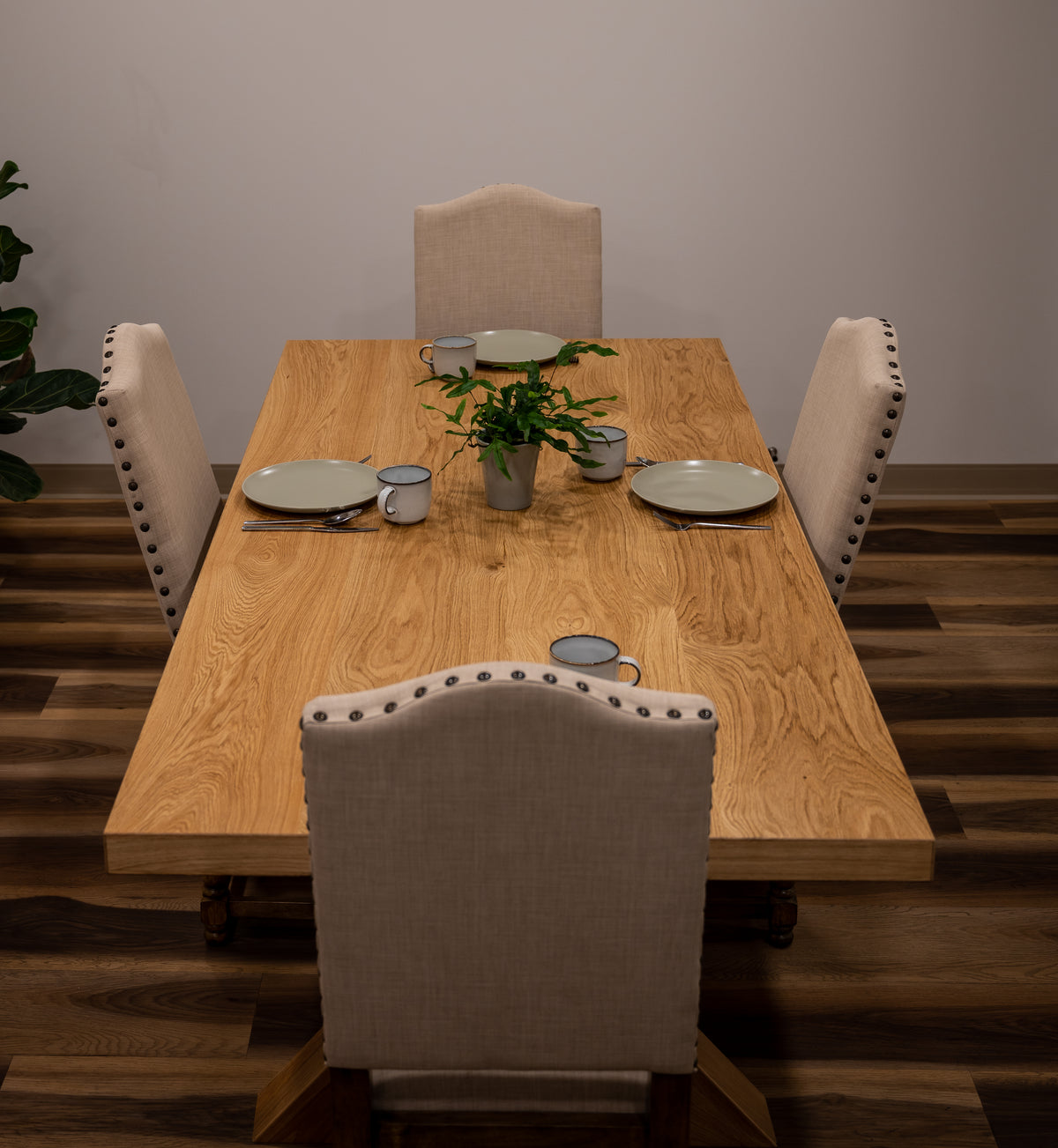 Natural White Oak Table