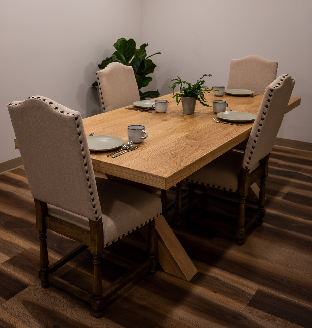 Natural White Oak Table