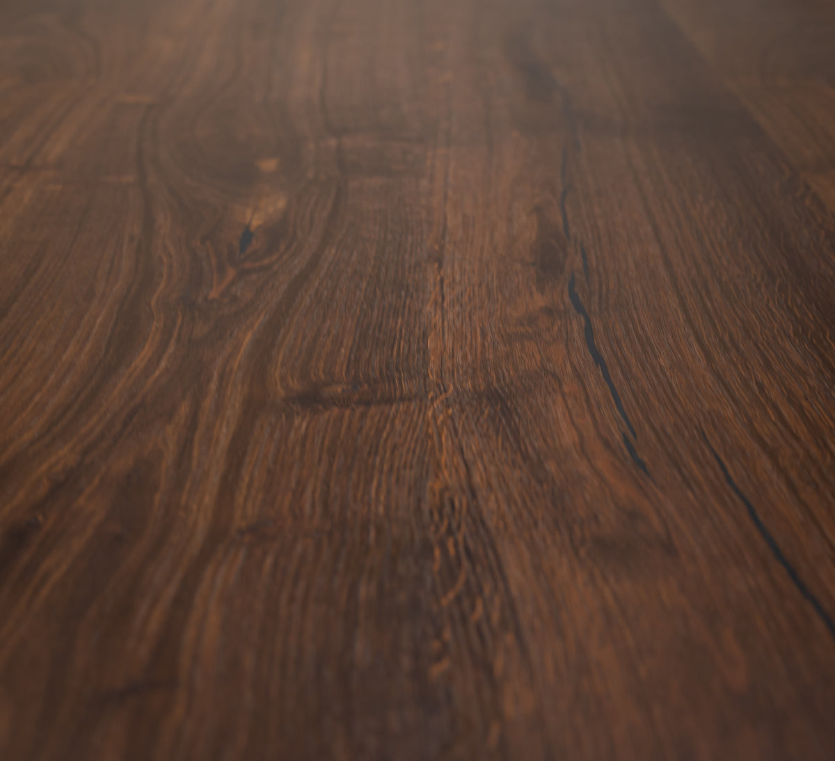 Smoked White Oak Table