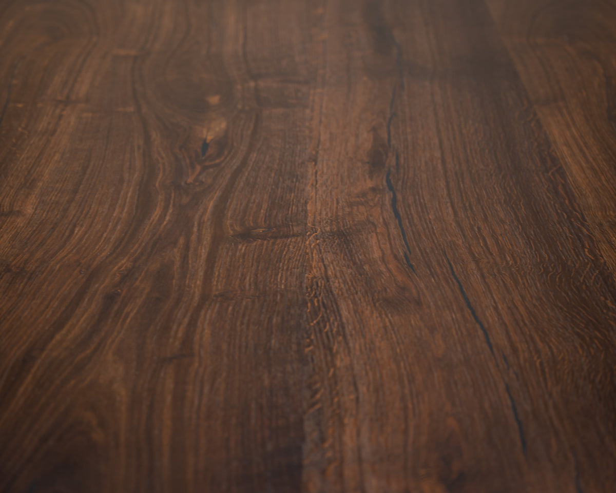 Smoked White Oak Table
