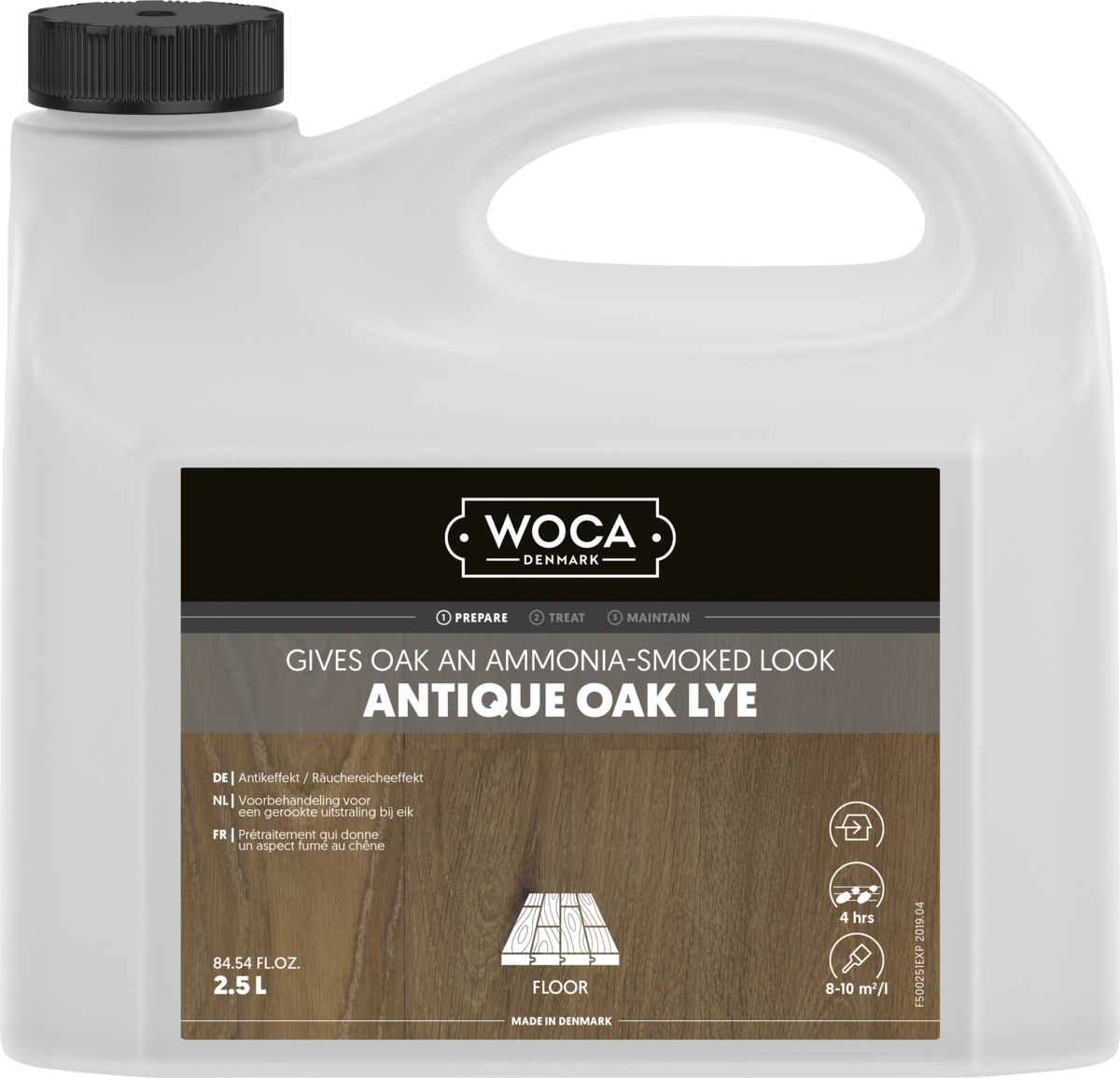 WOCA Wood Lye-GREY Color